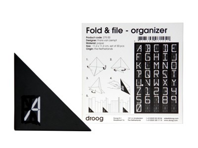 Fold and File Organizer by Droog Design Accessories